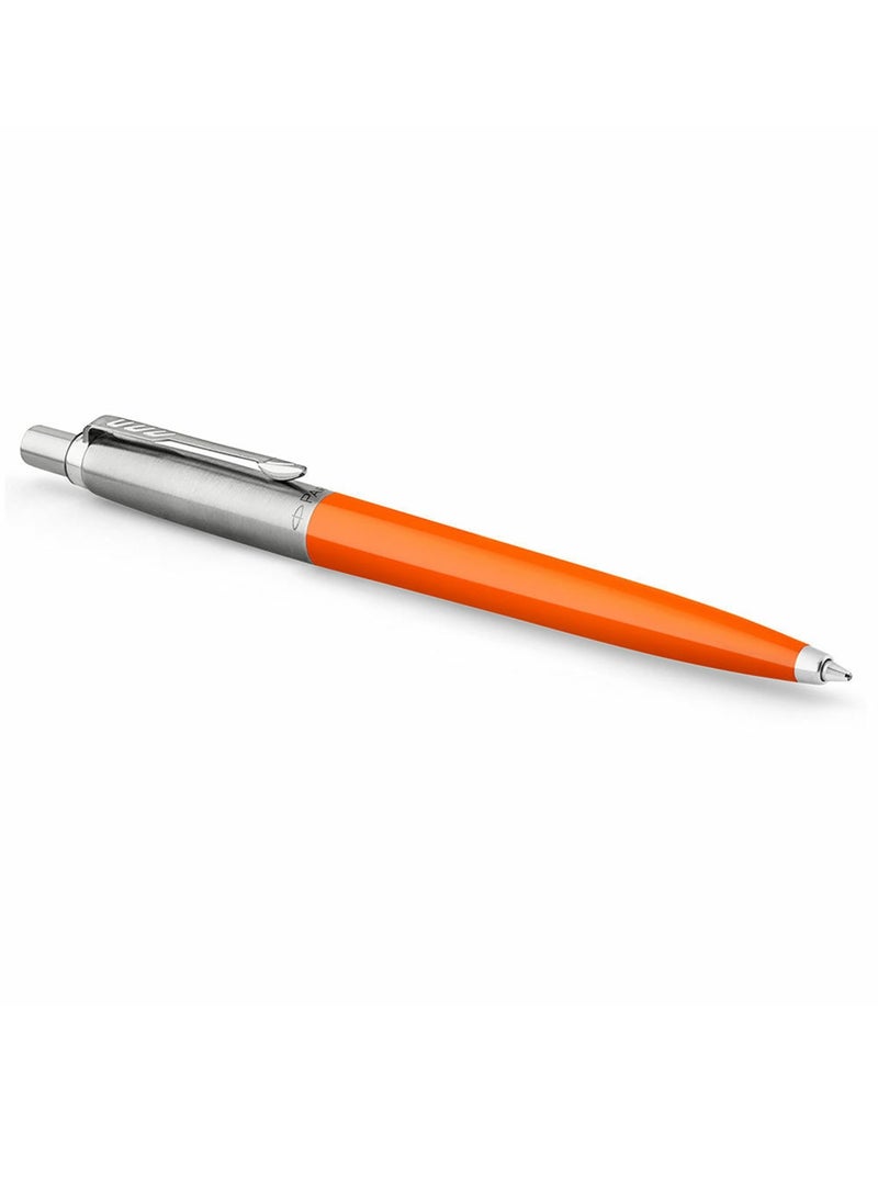 PARKER 1-Piece Jotter Original Blue Ink Ballpoint Pen Orange Barrel  - Image 2