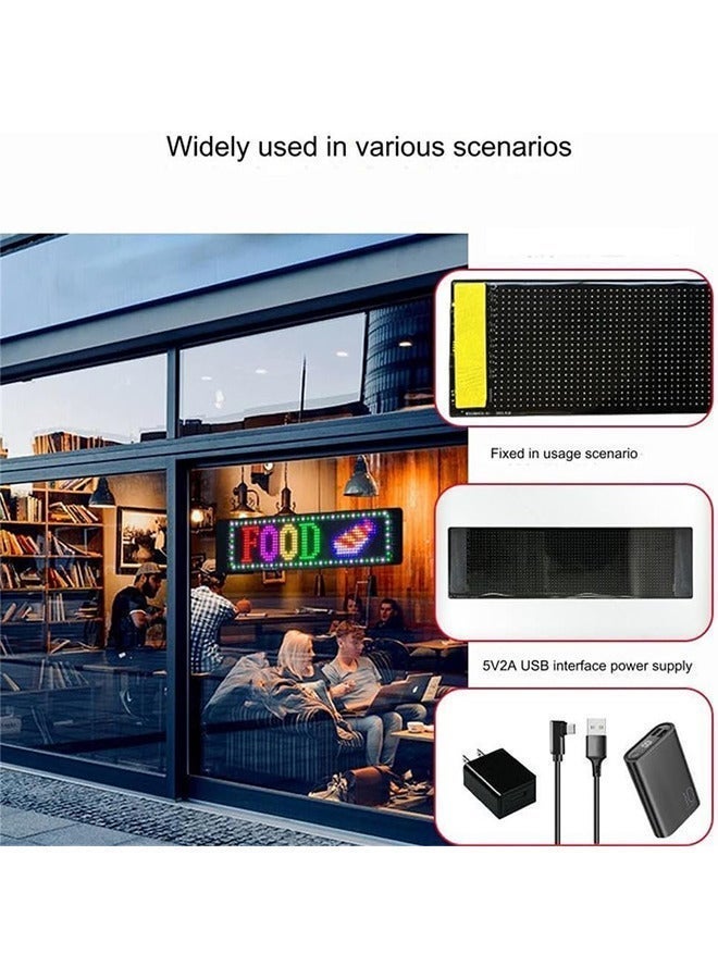 Dynamic Eyes Light for Cars Programmable Flexible Ultra Thin Window Screen LED Display for Car Remote and APP Control - Image 5