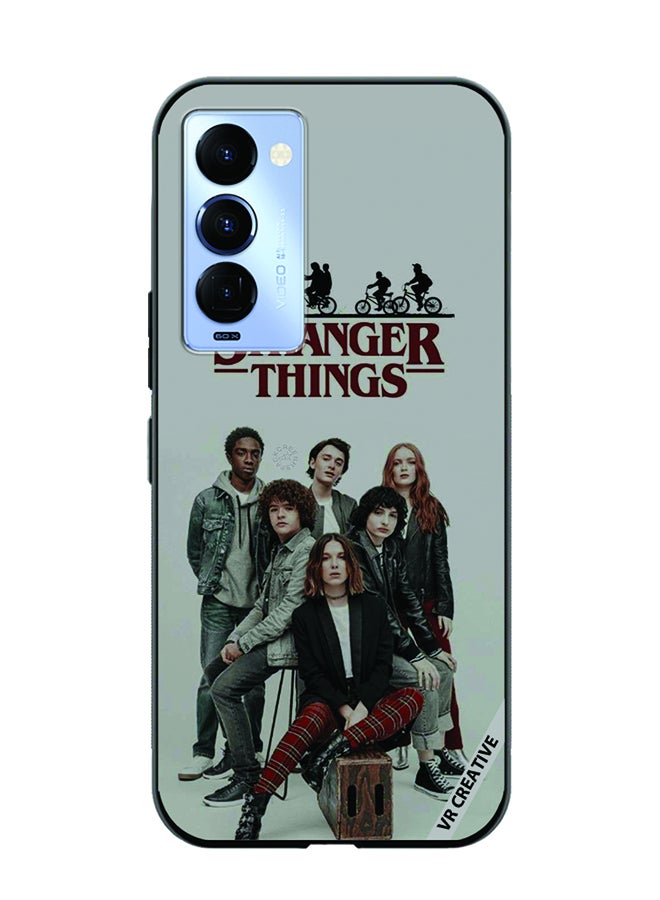 VR CREATIVE Protective Case Cover For Tecno Camon 18/18 P Strangers Thing Design Multicolour - Image 1