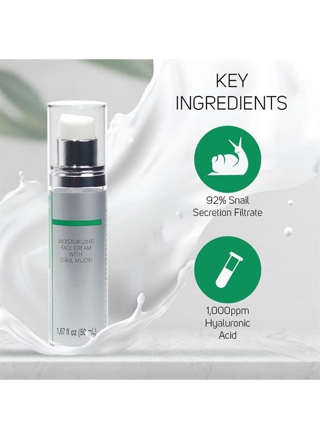 GPC GREEN PHARM COSMETIC - 96% Korean Skin Care Snail Mucin Face Moisturizer Anti Aging Cream - Snail Mucin Essence Night cream- Acne Treatment & Dark Spot Corrector Face Serum & K Beauty Collagen Cream for Glass Skin- Whitenin - Image 1