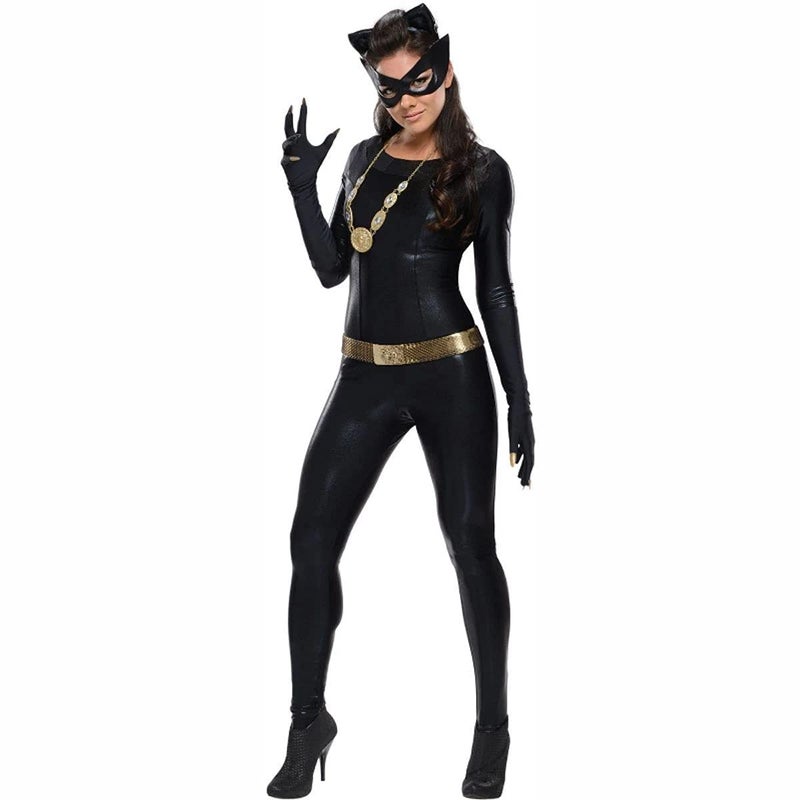 Rubies DC Batman Classic 1966 Catwoman Costume for Adults Womens Medium