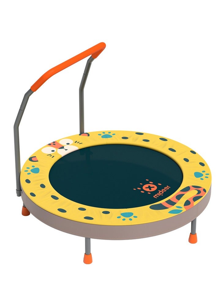 Mideer - Kids Foldable Trampoline 3ft - Yellow/Black - Image 1