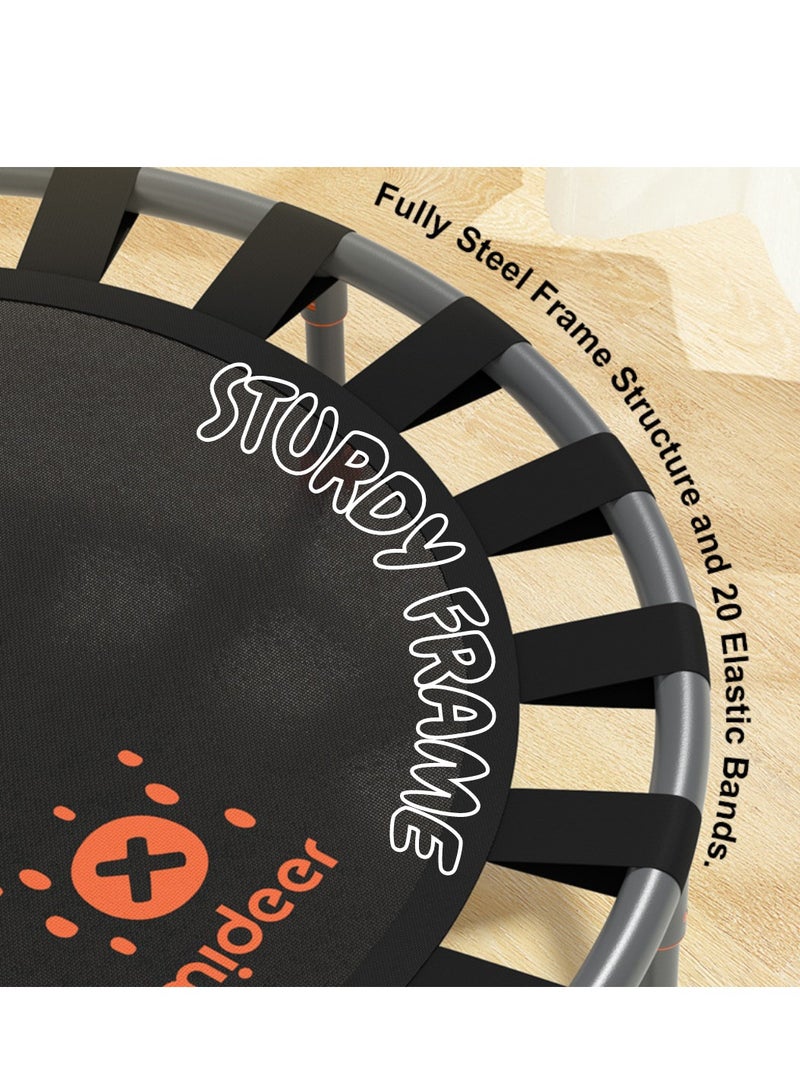 Mideer - Kids Foldable Trampoline 3ft - Yellow/Black - Image 3