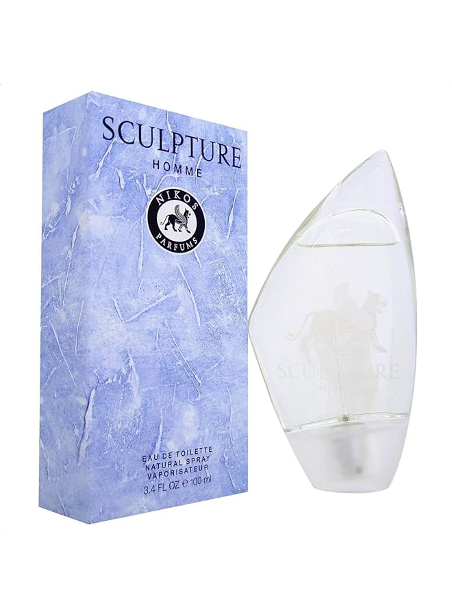 Nikos Cologne For Men Sculpture 3.3 Fluid Ounce - Image 1