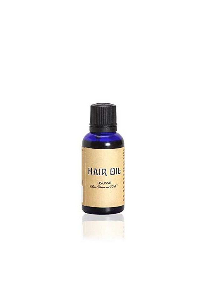 Nyassa Hair Oil 30 Ml. Fortified With Several Essential Oils Cold Pressed Oils And Herbal Ingredients To Provide A Natural Solution For Healthy Hair.No Parabenssulfatessilicons.Cruelty Free - Image 1