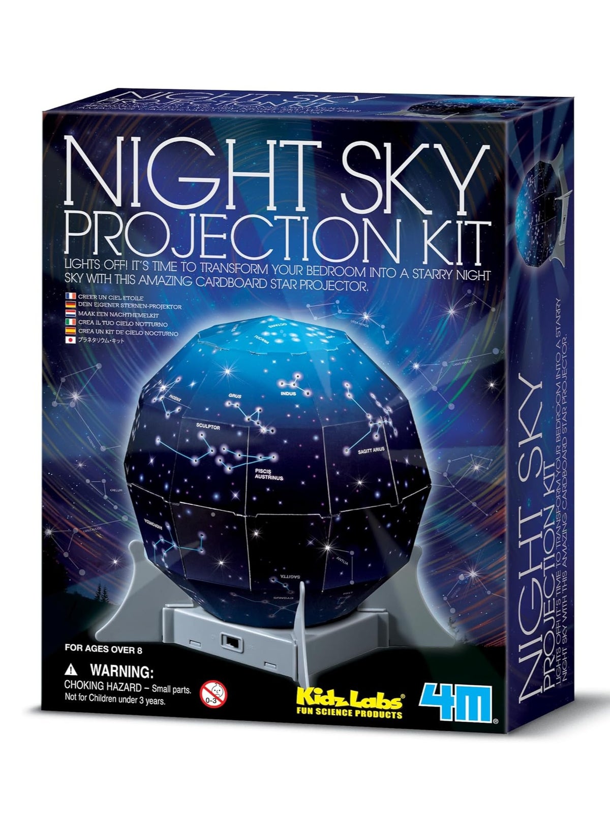 4m 4M Night Sky Projection Kit – DIY Science Kit to Build a Star ...