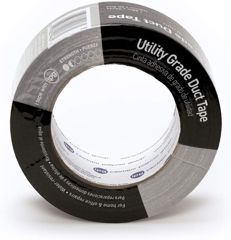 IPG Utility Grade Duct Tape - 1.88" x 55 yd - Silver - Image 3