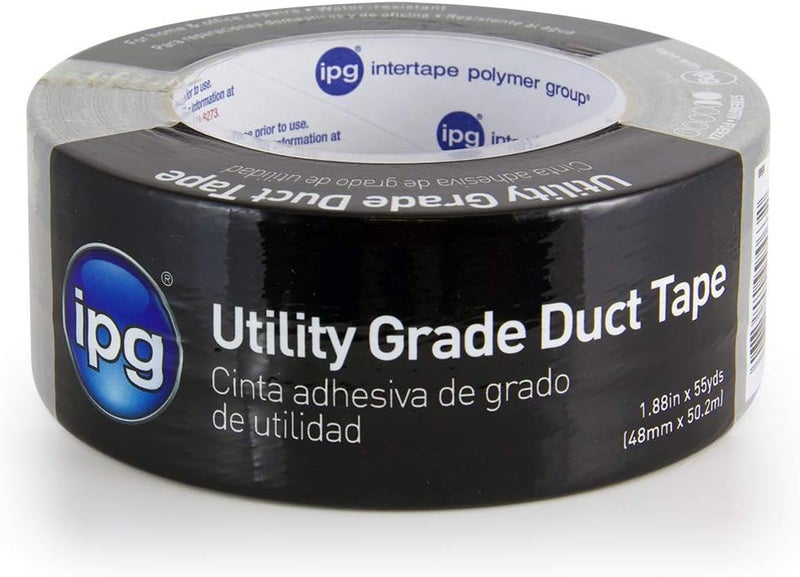 IPG Utility Grade Duct Tape - 1.88" x 55 yd - Silver - Image 1