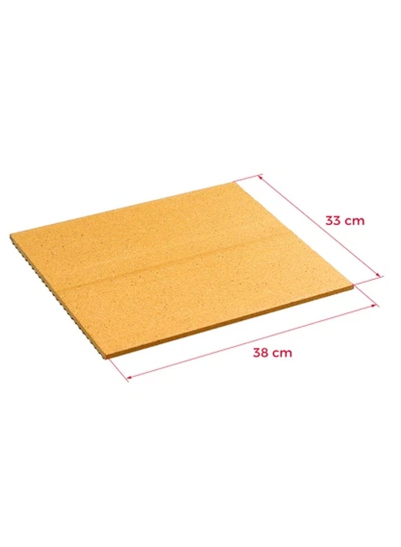 تيكا TEKA Pizza and bread cooking stone, compatible with ovens and barbecues  41599006 41599006 beige - Image 3