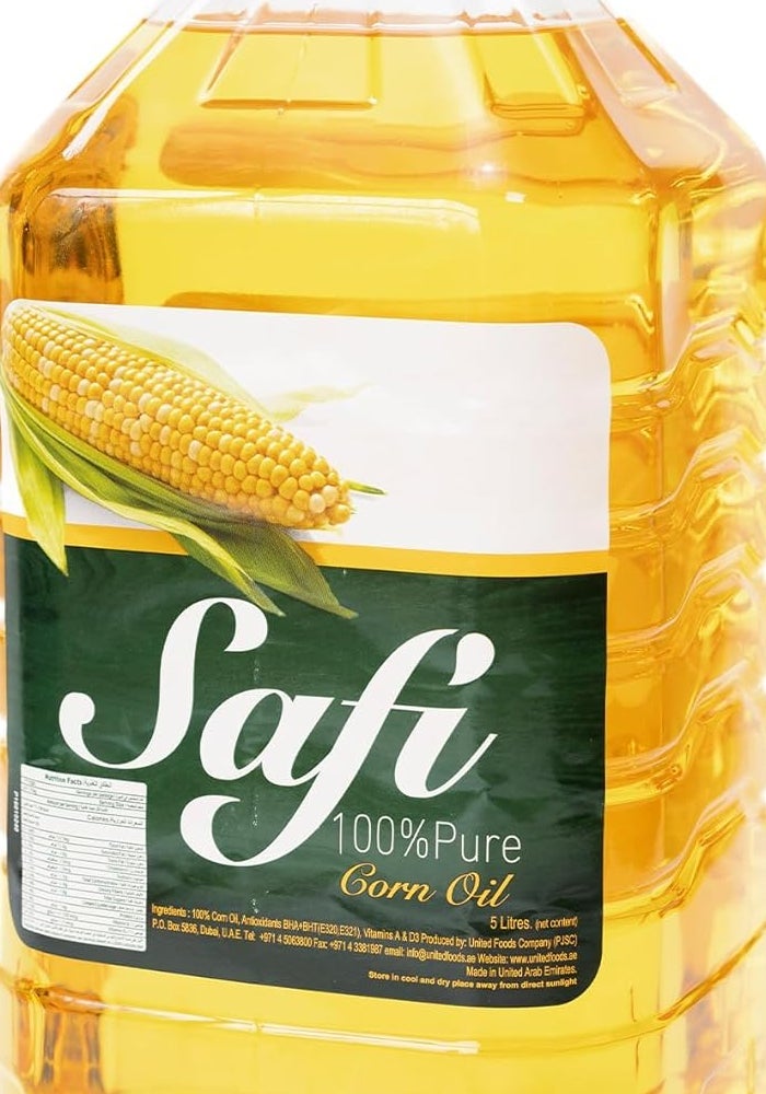 Safi 100% Pure Corn Oil, 5 Liters - Image 2