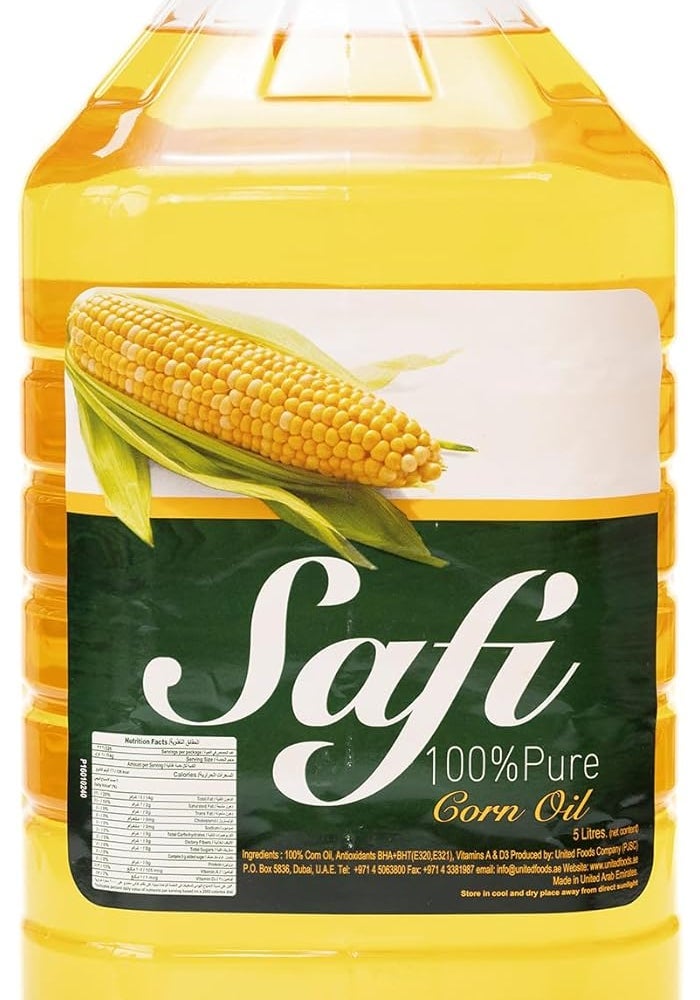 Safi 100% Pure Corn Oil, 5 Liters - Image 1