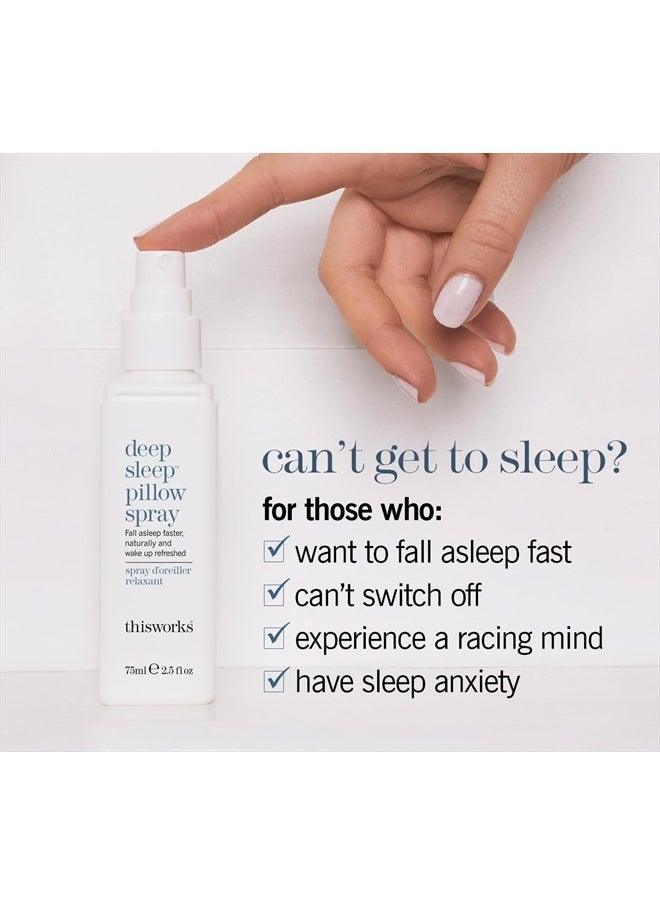 ThisWorks - thisworks Deep Sleep Pillow Spray: Natural Sleep 75ml, 2.5 fl oz - Image 1