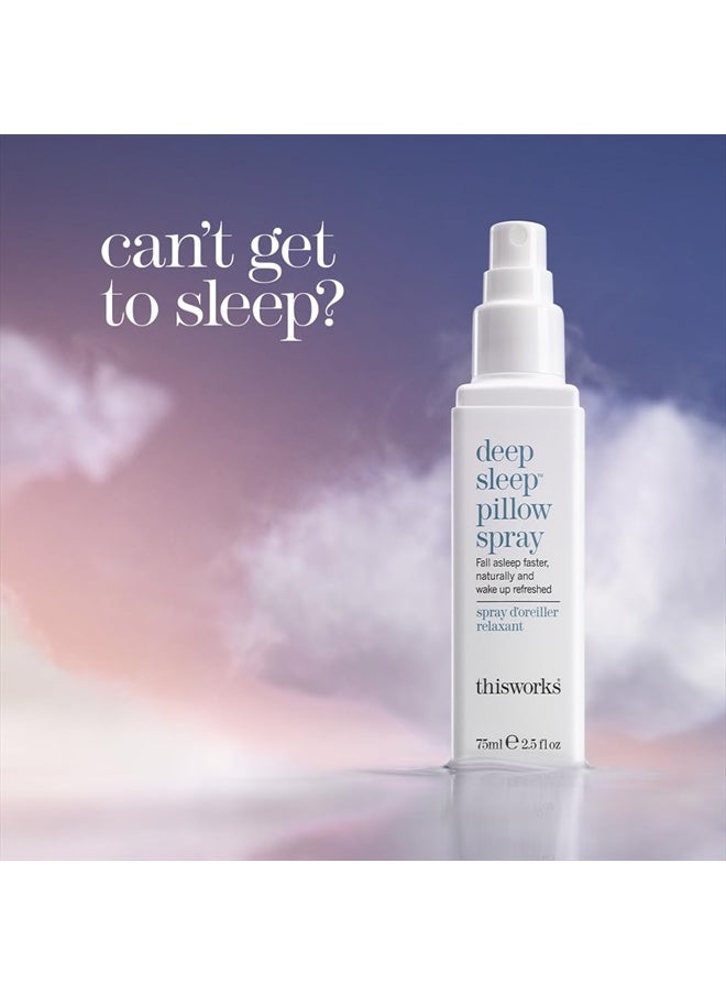 ThisWorks - thisworks Deep Sleep Pillow Spray: Natural Sleep 75ml, 2.5 fl oz - Image 1