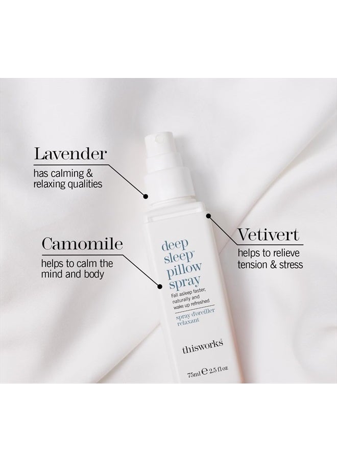 ThisWorks - thisworks Deep Sleep Pillow Spray: Natural Sleep 75ml, 2.5 fl oz - Image 1