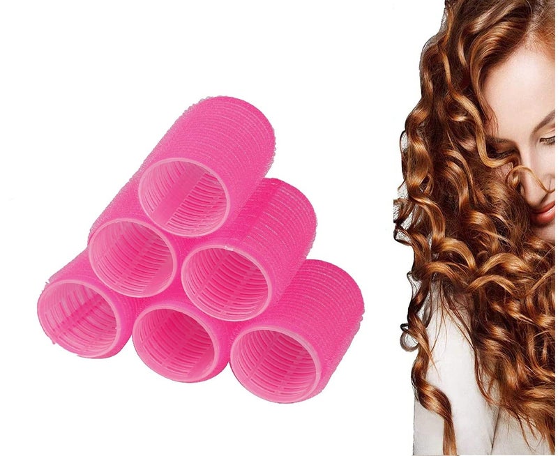 Sweetpea�.Fx Hair Rollers Curlers (2.5x 6 cm, Multi Colour) -6 Pieces - Image 3