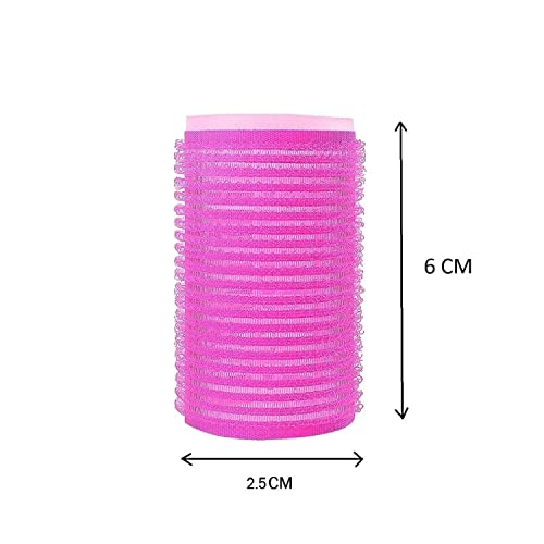 Sweetpea�.Fx Hair Rollers Curlers (2.5x 6 cm, Multi Colour) -6 Pieces - Image 2