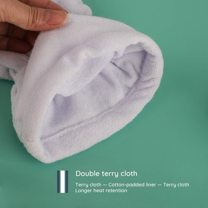 Segbeauty Paraffin Wax Mitts, Segbeauty Thick Paraffin Heated Hand SPA Mittens for Women, Paraffin Baths Gloves for Hot Wax Hand thera-py Paraffin Thermal Treat-Ment SPA Wax Warmer Paraffin Wax Machine - Image 4