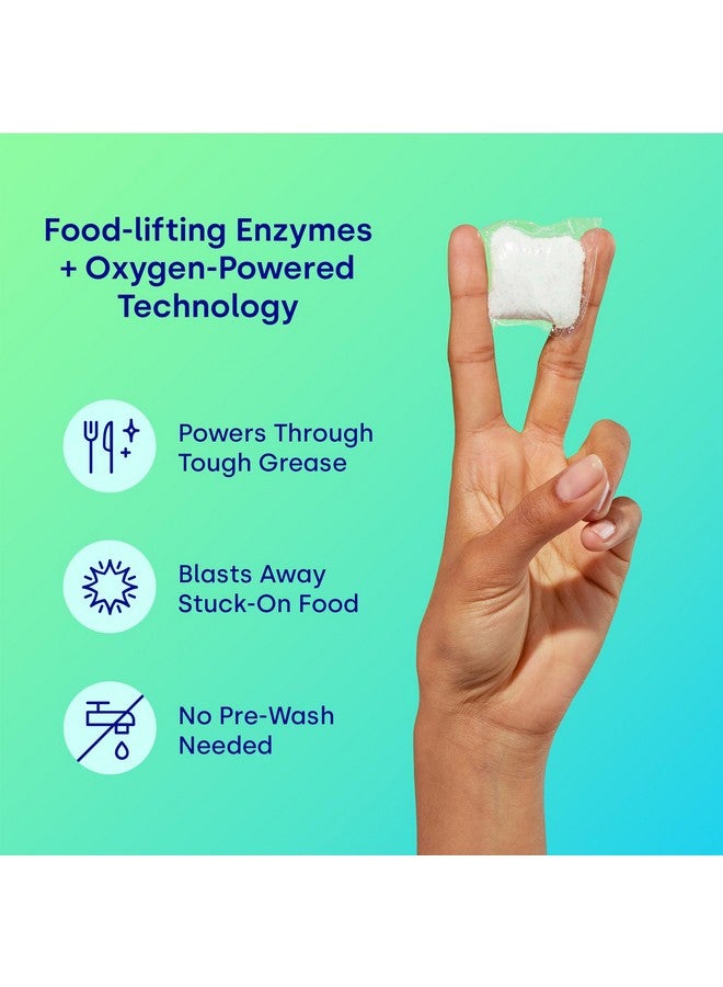 Dropps UltraWash Dishwasher Pods, Lemon Citrus (64 Count) - Biobased Power Deep Clean Dishwasher Detergent Tablets for Sparkling Shiny Dishes - No Rinse Aid or Pre-Wash Needed -Dishwashing Pods - Image 4