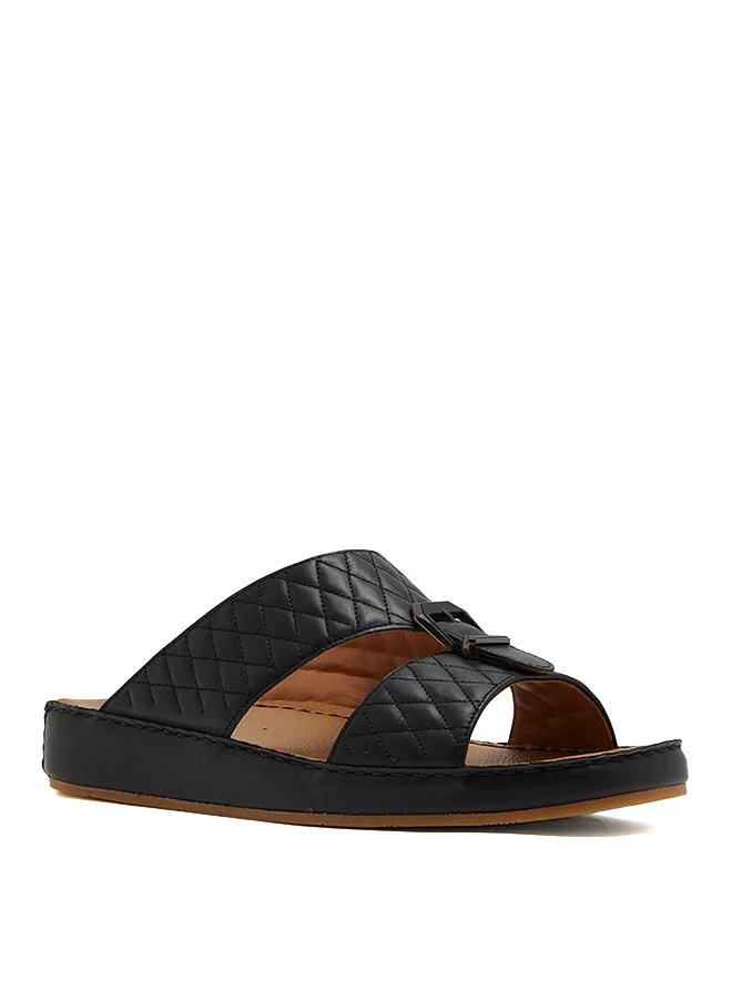 Steve Madden 2015-108 Black Men's Comfort Sandals