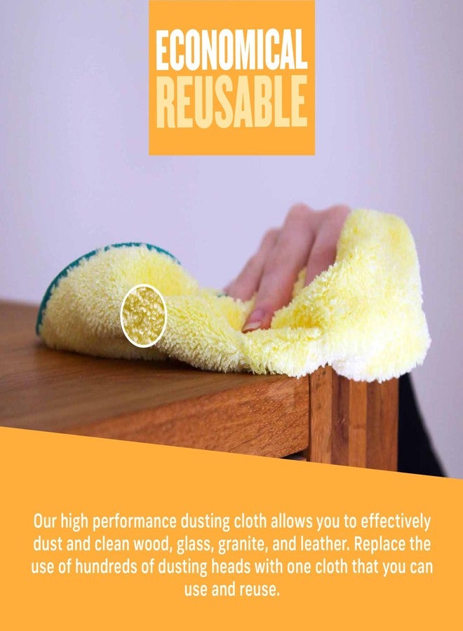 E-Cloth High Performance Dusting Cloth - Microfiber Dusters for Cleaning, Supplies for Housekeeping - Washable Cloths for Cleaning - Reusable Microfiber Cleaning Cloths - 2 Pack - Image 5