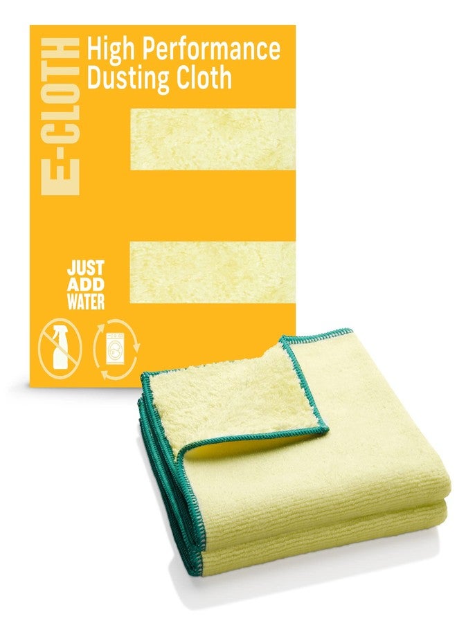 E-Cloth High Performance Dusting Cloth - Microfiber Dusters for Cleaning, Supplies for Housekeeping - Washable Cloths for Cleaning - Reusable Microfiber Cleaning Cloths - 2 Pack - Image 1