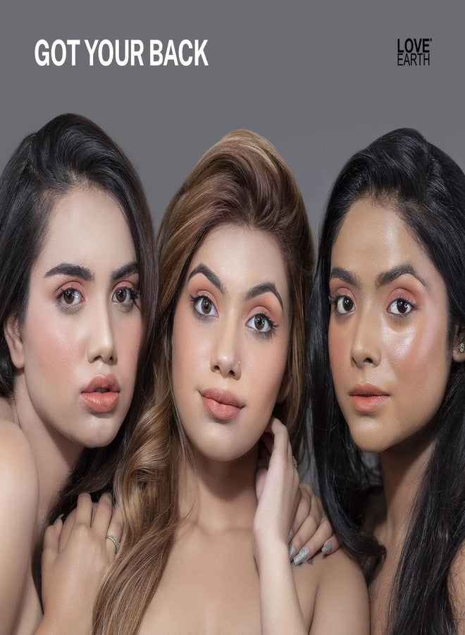 Love Earth Lip Tint & Cheek Tint Multipot Combo (Coral & Raspberry Pink) with Richness of Jojoba Oil and Vitamin E for Lips, Eyelids and Cheeks - Image 2