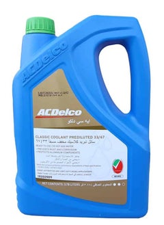 Ac Delco ACDelco Antifreeze Coolant (Classic Coolant 33/67 – GREEN) – (3.78 L) 