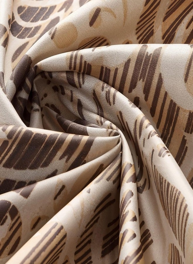 Riverbyland ستارة دش ريفر باي لاند 72 x 72 أناقة بوليستر قهوة - Image 3