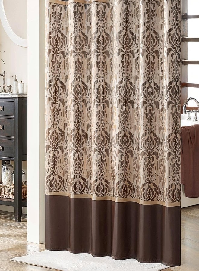 Riverbyland ستارة دش ريفر باي لاند 72 x 72 أناقة بوليستر قهوة - Image 4