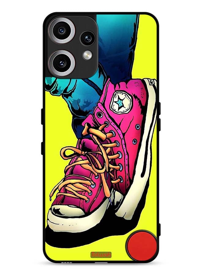 Tolwak Nothing CMF Phone 2 Pro Protective Case Cover Canva Shoes Art - Image 1