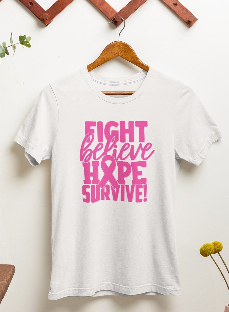 ZOOM تي شيرت أطفال لدعم التوعية بسرطان الثدي