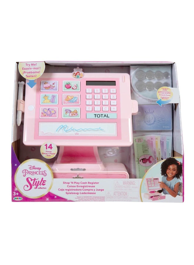 Disney Princess Disney Princess Style ShopNPlay Cash Register - Image 2