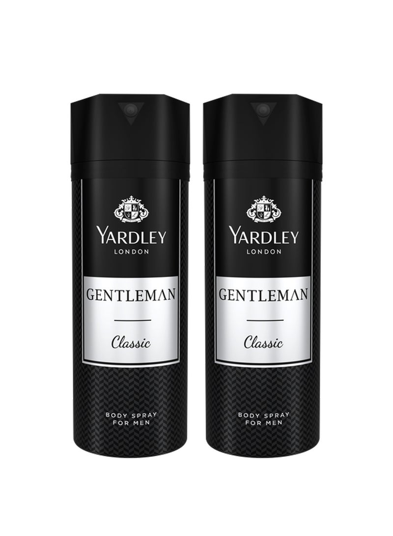 Yardley رذاذ الجسم ديو للرجال الكلاسيكي - Image 1