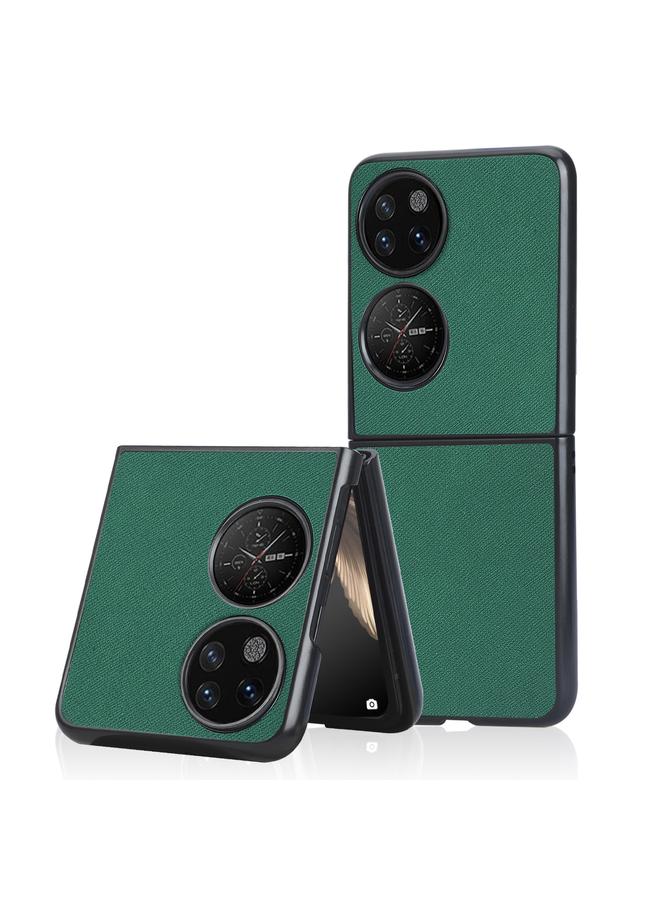 زبون جراب لهاتف Huawei P50 Pocket Cross Texture - Image 1