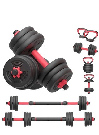 20kg Adjustable Weightlifting Dumbbells Set with Non-Slip Rod and Barbells for Home Gym Exercise - pzsku/ZB309FF938542553156A8Z/45/_/1708183236/d8e3e62c-3fa1-41c2-8c87-fa780159edbc