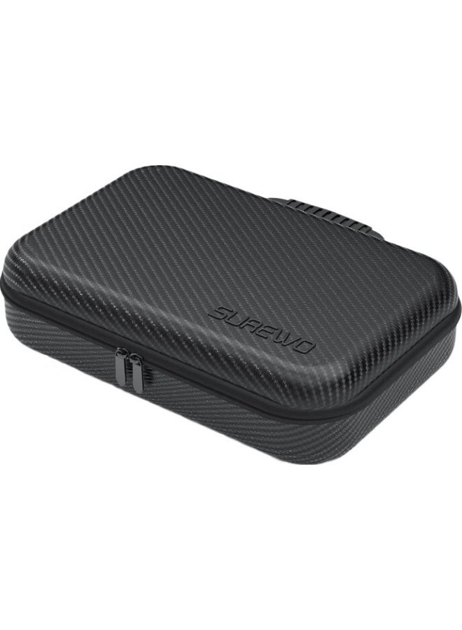 Surewo Waterproof Storage Case For Dji Action 5 Pro, Shockproof And Moisture-Proof Portable Hard Shell Storage Box For Action 5, Action 4 Action Camera Protective Case, Protective Accessory - Image 2