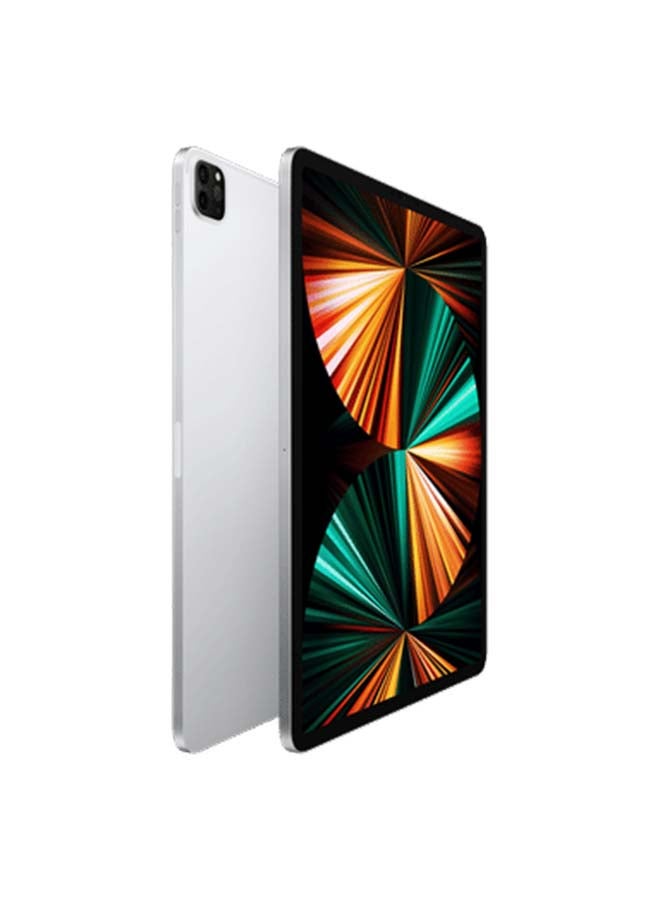 Apple Refurbished - iPad Pro 2021 (5th Gen) 12.9-Inch M1 Chip 128GB Wi-Fi 5G Silver With Facetime - Image 2