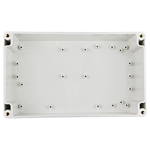 Pinfox Waterproof Electronic ABS Plastic Junction Project Box Enclosure 200mm by 120mm by 75mm (White) - Image 3