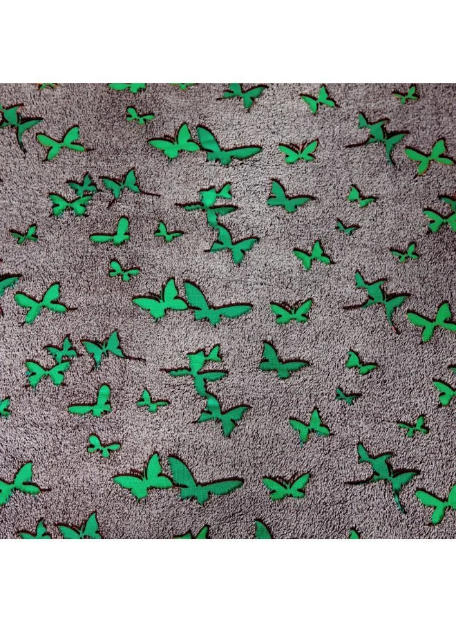 Kanguru Blanket With Sleeves and a Pocket - Butterflies - Deluxe Glow