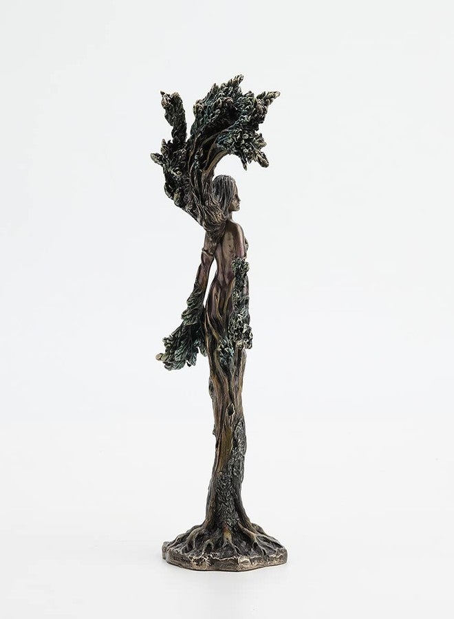 Veronese Design 9 7/8 Inch Tall The Dancing Forest Nymph Meliae Cold Cast Bronzed Resin Statue Fantasy Collectible Figurine Home Nature Spirit - Image 3