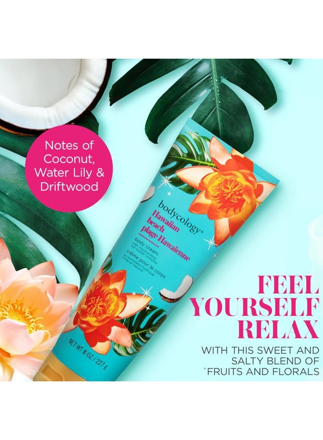 Bodycology Shea Butter Body Cream, Hawaiian Beach, 8 oz - Image 2