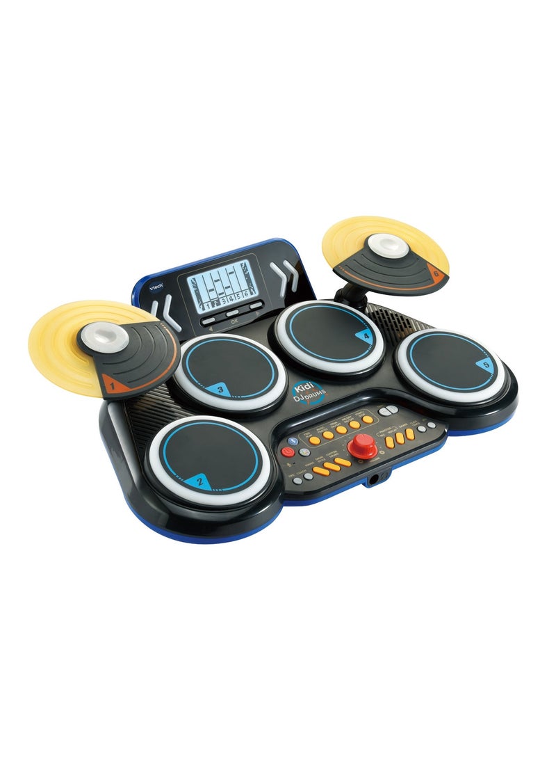 Vtech - KIDI DJ DRUMS Light up kit with Bluetooth® and Audio Port - Multicolour | Kidi drum create your own music | Suitable for ages 5 + up - Image 1