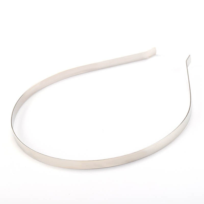 Generic Ferroalloy headband headband universal headband ultra-fine handmade simple hair accessories DIY hair accessories accessories steel color