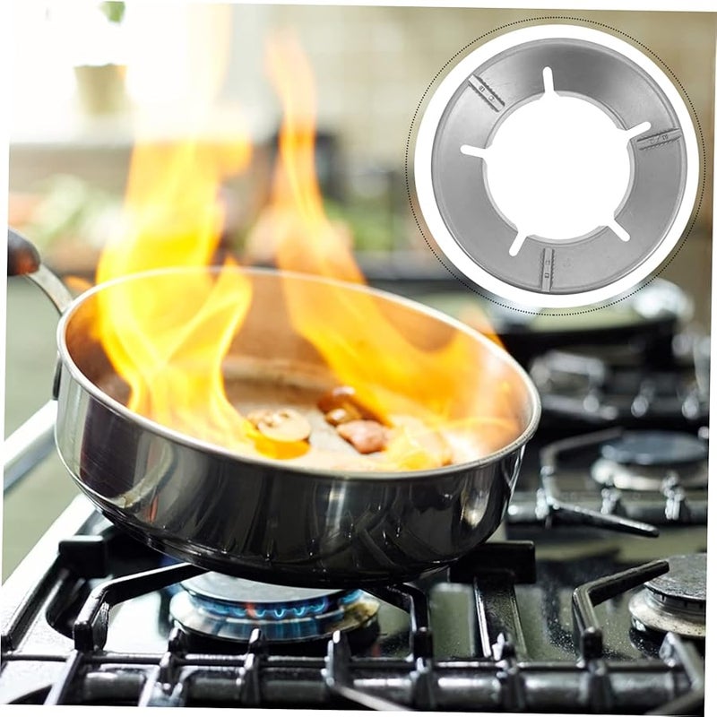 Aluminum Windproof Stove Holder 5 Openings Gas Saving Design For Kitchen Cooking - Image 3