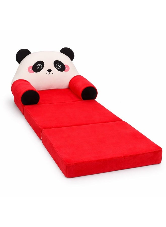 ماجنوليا كرسي باندا صغير قابل للطي: كرسي كرتوني لطيف للأطفال مقاس 120 سم - Image 2