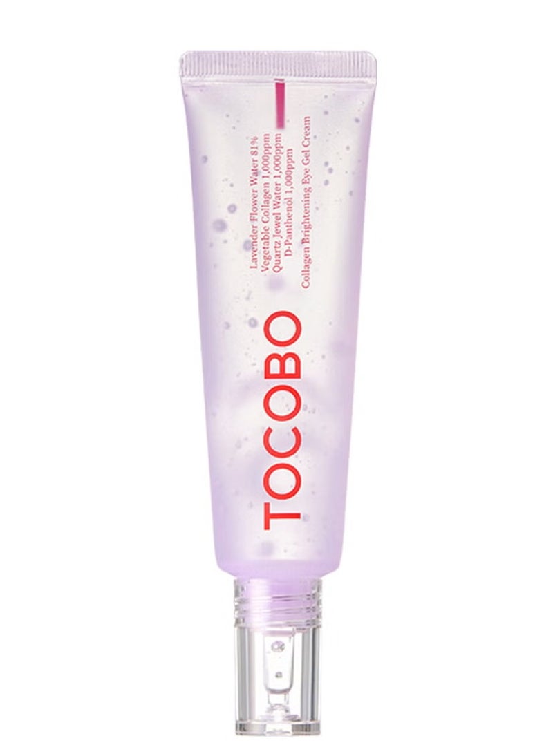 توكوبو كريم جل توكوبو كولاجين لتفتيح العين ٣٠ مل | ماء الكوارتز، مستخلص ماء اللافندر، العناية بالعين لتفتيحها، رفع العين | كريم العين بالكولاجين النباتي - Image 1