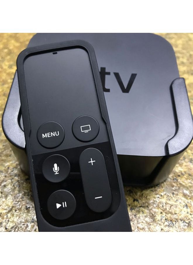 Generic Silicone Protective Cover For Tv 1/2/3/4th Gen 4k Tv Box Remote Controller Durable Skin Case For Digital Computer Card-Color:Green  - Image 4