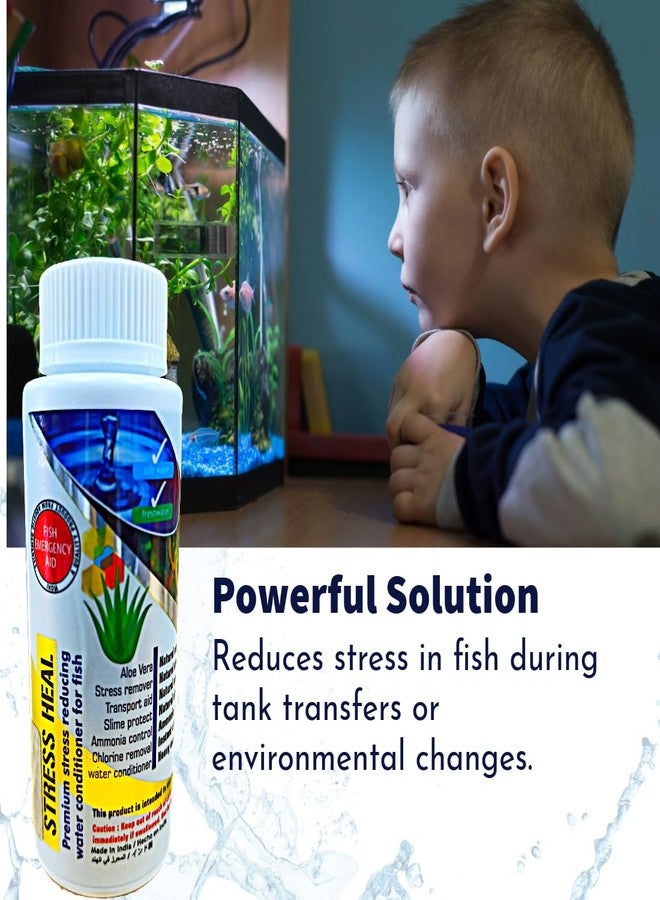 Scroll Store Aquarium Remedies 3 in 1 Pack | Aqua Clear, Stress Heal and Microlife S2 | Fish Tank Starter kit 100Ml Each - Image 3
