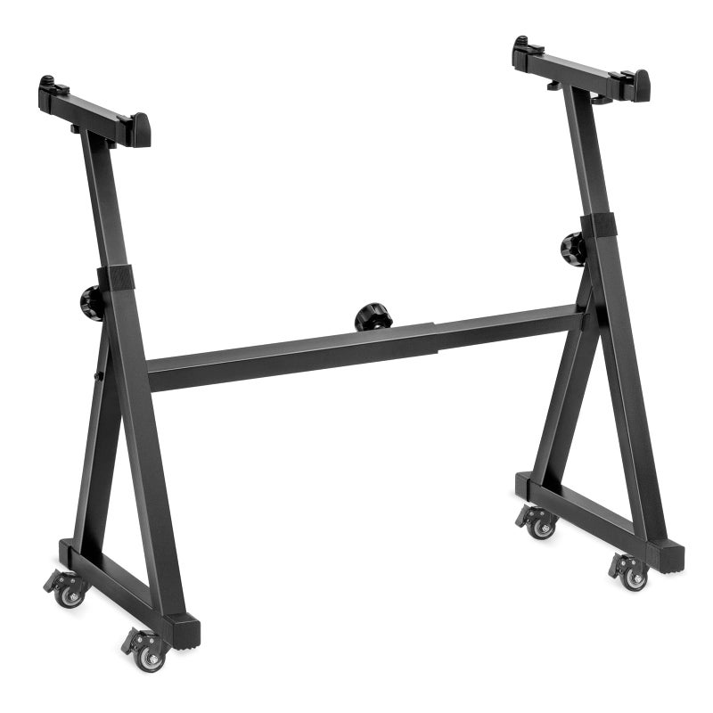 AODSK Keyboard Stand Heavy Duty- Z Style Adjustable and Portable Heavy Duty Piano Stand for Kids and Adults,Height and Width Adjustable Fits for 61-88 Keys Electric Pianos - Image 1