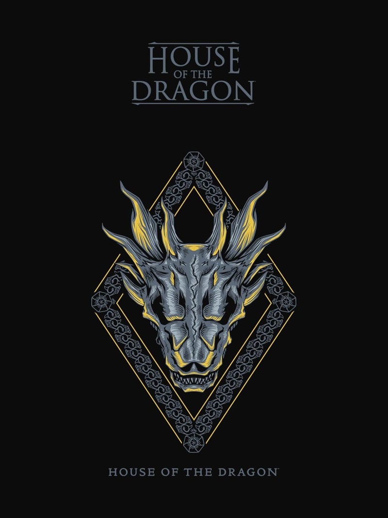 Bewakoof Official House of The Dragon Merchandise Men's Graphic Printed Regular Fit Sleeveless Round Neck Cotton Vest_539997_Black_M - Image 2